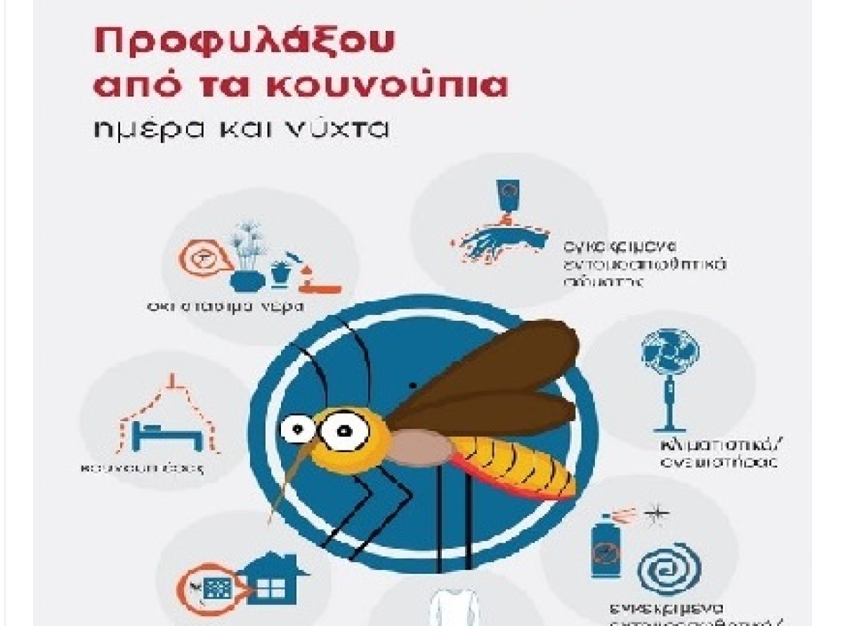 Κρούσμα του ιού του Δυτικού Νείλου στο Δήμο Τεμπών