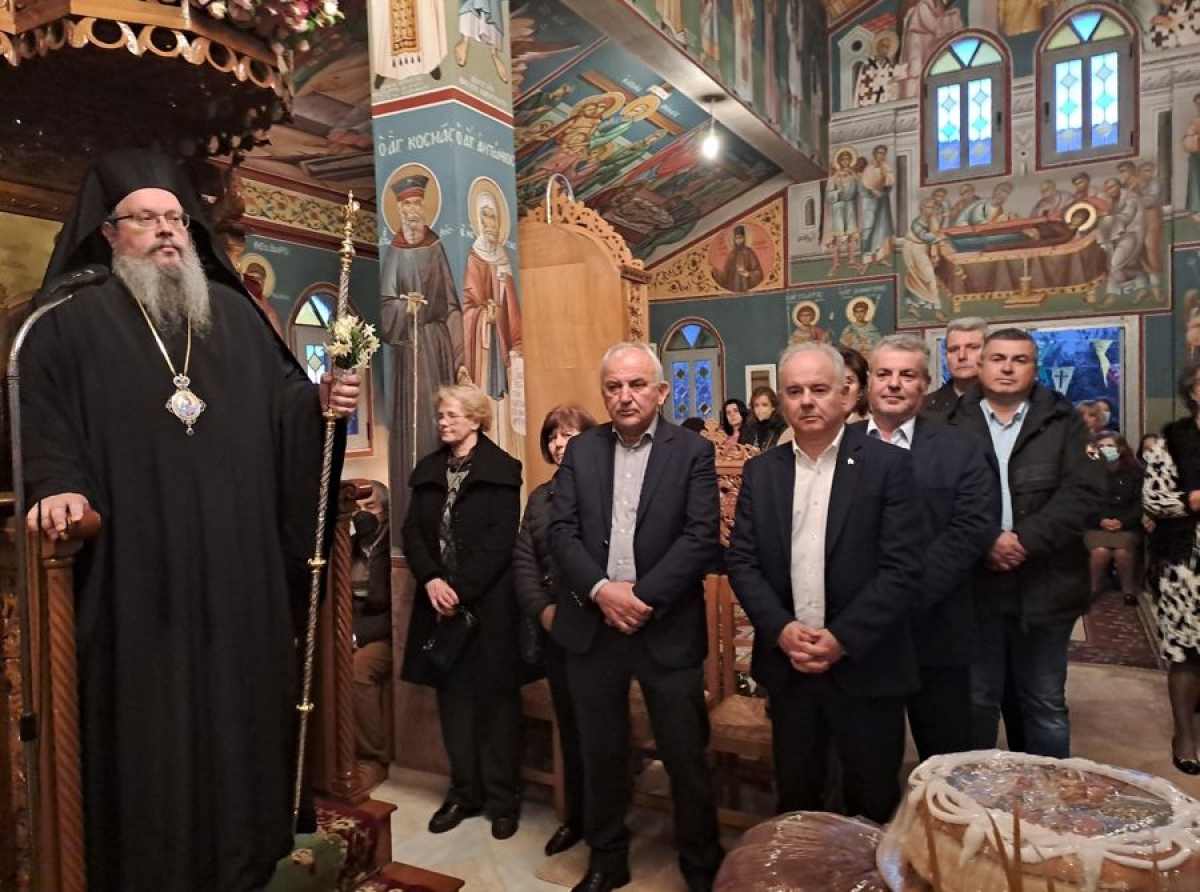 Πανηγυρικός Εσπερινός για την εορτή του Αγίου Ευθυμίου στο Συκούριο