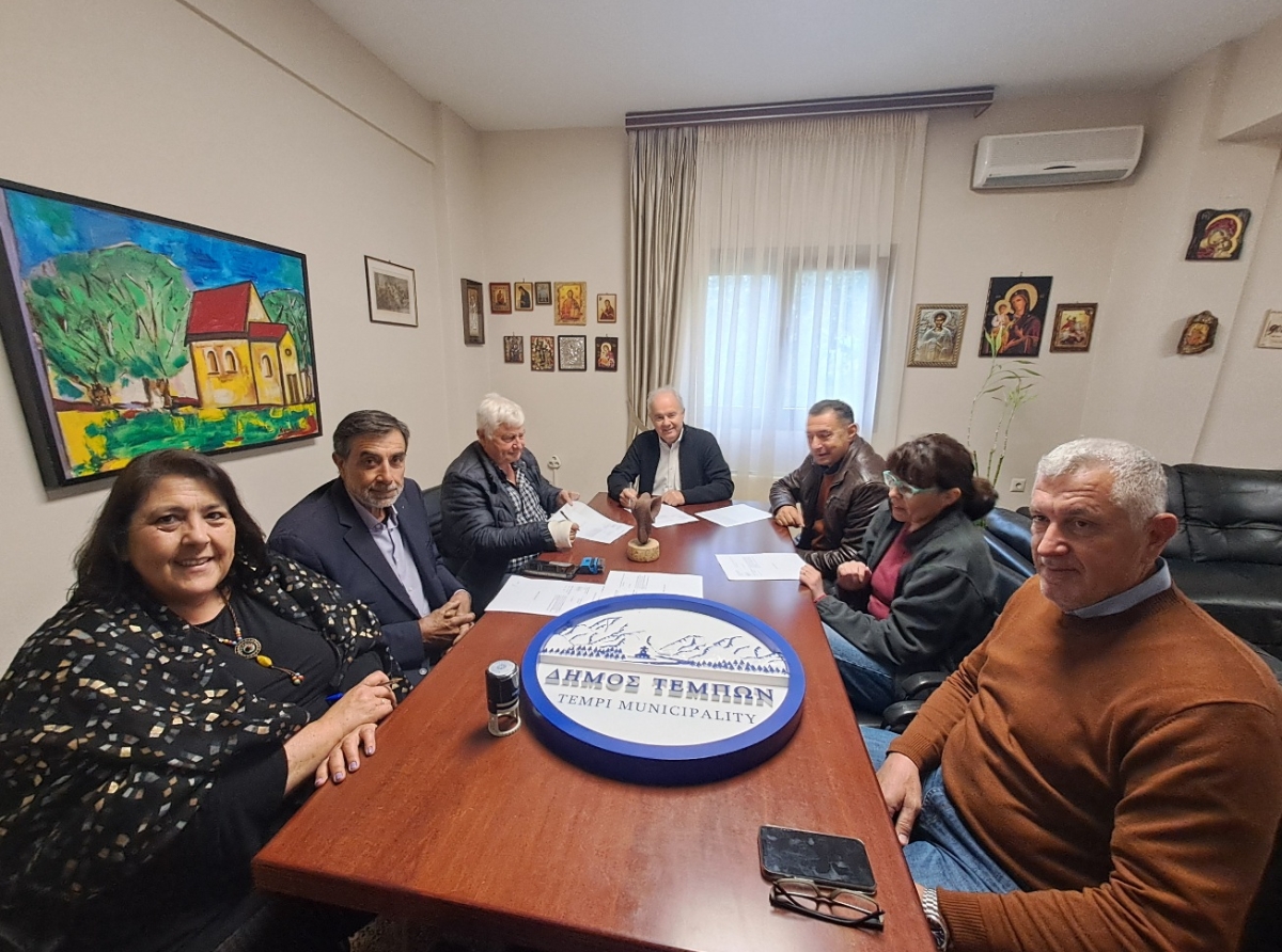 Καταφύγιο Αδέσποτων Ζώων στο Δήμο Τεμπών : Υπογράφηκε η Σύμβαση και ξεκινά η ανέγερση