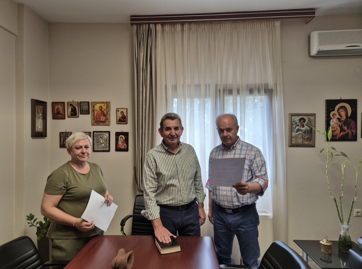 Ορκωμοσία νέου Τοπικού Συμβούλου της Δ.Κ. Κρανέας