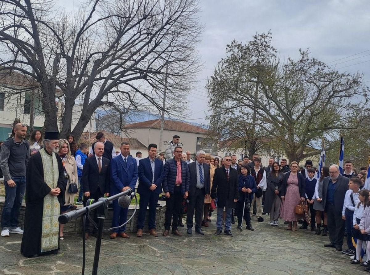 Με τιμή και υπερηφάνεια ο εορτασμός της 25ης Μαρτίου στον Δήμο Τεμπών
