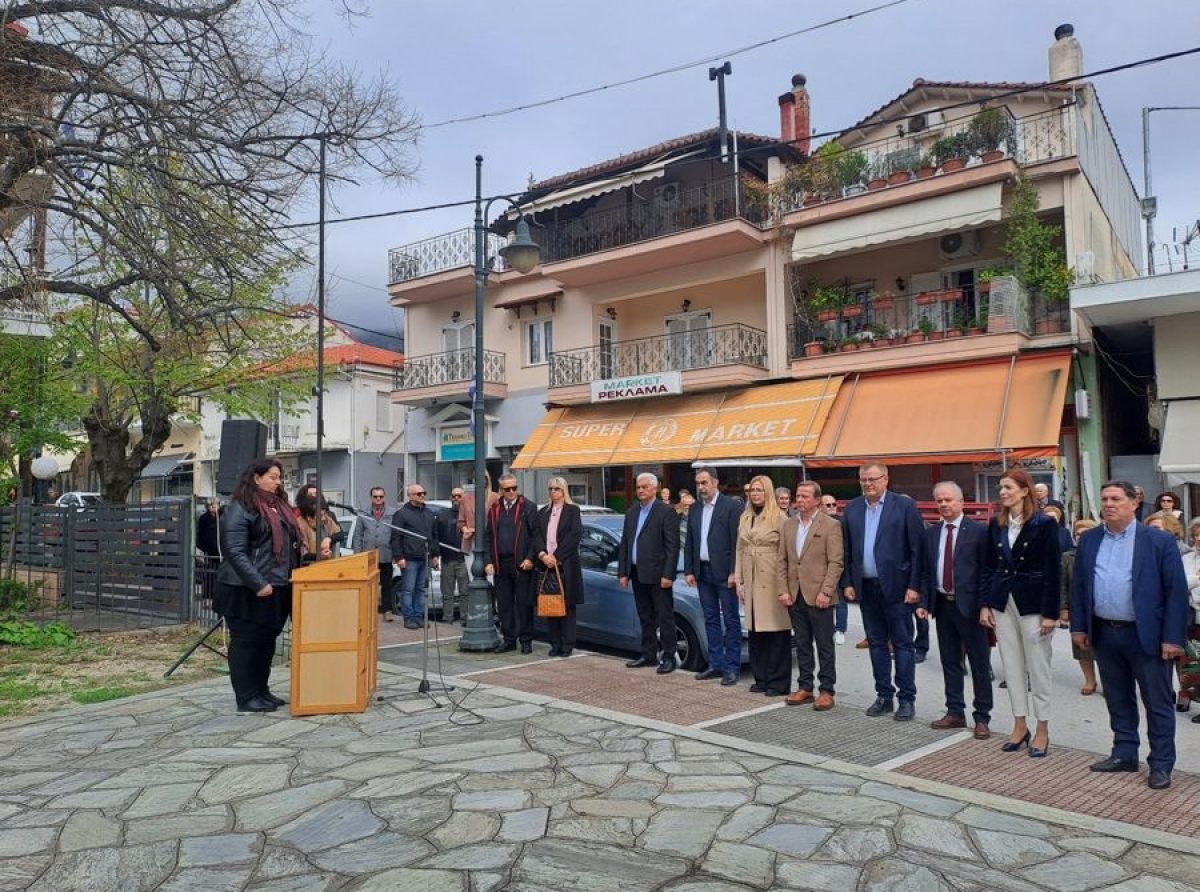 Ο Δήμος Τεμπών τίμησε τη μνήμη του Μαρίνου Αντύπα στον Πυργετό