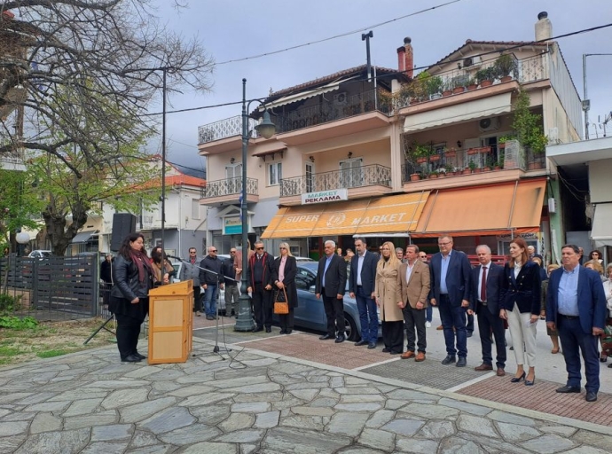 Ο Δήμος Τεμπών τίμησε τη μνήμη του Μαρίνου Αντύπα στον Πυργετό